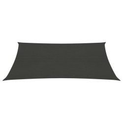 vidaXL Toldo de vela gris antracita HDPE 160 g/m² 3,5x4,5 m