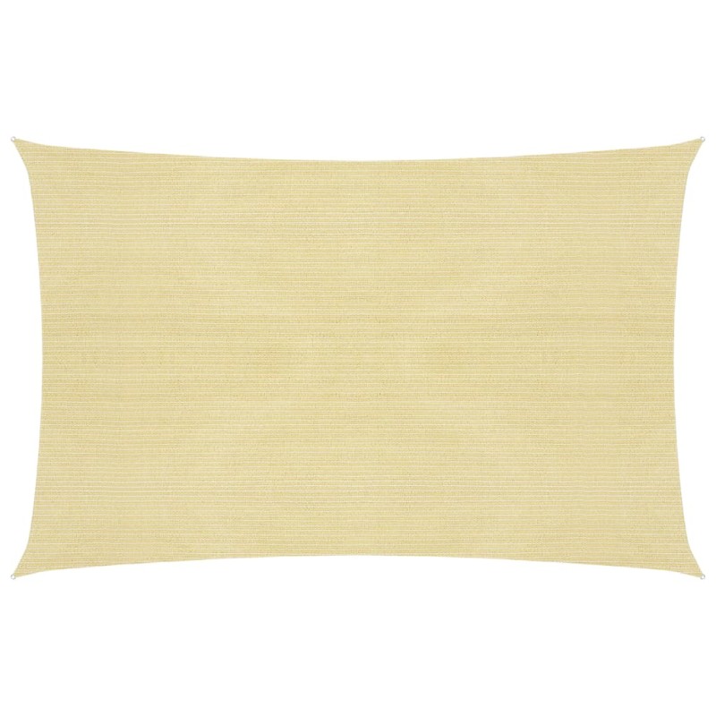 vidaXL Toldo de vela beige HDPE 160 g/m² 5x8 m vidaXL Toldo de vela beige HDPE 160 g/m² 5x8 m