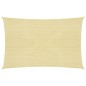 vidaXL Toldo de vela beige HDPE 160 g/m² 5x8 m vidaXL Toldo de vela beige HDPE 160 g/m² 5x8 m