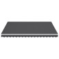 vidaXL Tela de repuesto para toldo gris antracita 4,5x3,5 m