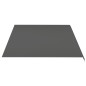 vidaXL Tela de repuesto para toldo gris antracita 5x3,5 m vidaXL Tela de repuesto para toldo gris antracita 5x3,5 m