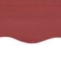 vidaXL Tela de repuesto para toldo rojo burdeos 5x3 m vidaXL Tela de repuesto para toldo rojo burdeos 5x3 m