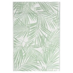 vidaXL Alfombra de exterior PP verde 160x230 cm