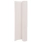 vidaXL Valla de jardín de doble cara blanca 90x400 cm vidaXL Valla de jardín de doble cara blanca 90x400 cm