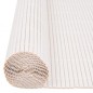vidaXL Valla de jardín de doble cara blanca 90x400 cm vidaXL Valla de jardín de doble cara blanca 90x400 cm