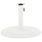 vidaXL Base de sombrilla de hierro fundido blanco 45x45x30 cm vidaXL Base de sombrilla de hierro fundido blanco 45x45x30 cm