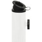 vidaXL Base de sombrilla de hierro fundido blanco 45x45x30 cm vidaXL Base de sombrilla de hierro fundido blanco 45x45x30 cm