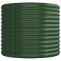 vidaXL Jardinera arriate acero recubrimiento polvo verde 224x80x68 cm vidaXL Jardinera arriate acero recubrimiento polvo verde 224x80x68 cm