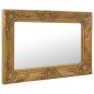 vidaXL Espejo de pared estilo barroco dorado 60x40 cm vidaXL Espejo de pared estilo barroco dorado 60x40 cm