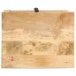 vidaXL Mesita de noche de madera maciza de mango 45x35x60 cm vidaXL Mesita de noche de madera maciza de mango 45x35x60 cm