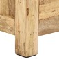 vidaXL Mesita de noche de madera maciza de mango 45x35x60 cm vidaXL Mesita de noche de madera maciza de mango 45x35x60 cm