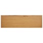 vidaXL Mueble zapatero de madera maciza de roble 114x37x45 cm vidaXL Mueble zapatero de madera maciza de roble 114x37x45 cm