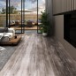 vidaXL Lamas para suelo PVC autoadhesiva 5,21m² 2mm marrón madera mate vidaXL Lamas para suelo PVC autoadhesiva 5,21m² 2mm marrón madera mate