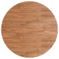 vidaXL Tablero de mesa redonda madera de roble marrón claro Ø90x1,5 cm vidaXL Tablero de mesa redonda madera de roble marrón claro Ø90x1,5 cm