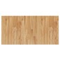 vidaXL Encimera de baño marrón claro madera maciza tratada 80x40x1,5cm vidaXL Encimera de baño marrón claro madera maciza tratada 80x40x1,5cm