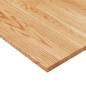 vidaXL Encimera baño madera maciza tratada marrón claro 60x40x1,5 cm vidaXL Encimera baño madera maciza tratada marrón claro 60x40x1,5 cm