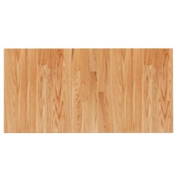 vidaXL Encimera de madera maciza tratada marrón claro 80x40x2,5cm