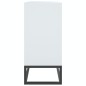 vidaXL Aparador de madera contrachapada blanco 105x30x65 cm vidaXL Aparador de madera contrachapada blanco 105x30x65 cm