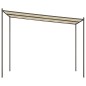 vidaXL Cenador acero y tela beige 3x3 m 180 g/m² vidaXL Cenador acero y tela beige 3x3 m 180 g/m²