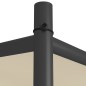 vidaXL Cenador acero y tela beige 3x3 m 180 g/m² vidaXL Cenador acero y tela beige 3x3 m 180 g/m²