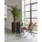 Capi Maceta rectangular Urban Smooth negro 36x79 cm Capi Maceta rectangular Urban Smooth negro 36x79 cm