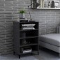 vidaXL Aparador de madera contrachapada gris 57x35x90 cm vidaXL Aparador de madera contrachapada gris 57x35x90 cm