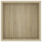 vidaXL Mueble pared TV madera contrachapada roble Sonoma 102x35x35 cm vidaXL Mueble pared TV madera contrachapada roble Sonoma 102x35x35 cm