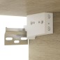 vidaXL Mueble pared TV madera contrachapada roble Sonoma 102x35x35 cm vidaXL Mueble pared TV madera contrachapada roble Sonoma 102x35x35 cm