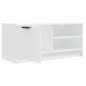 vidaXL Mueble para TV 2 pzas madera contrachapada blanco 80x35x36,5 cm