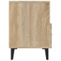 vidaXL Mueble para TV madera contrachapada roble ahumado 80x36x50 cm vidaXL Mueble para TV madera contrachapada roble ahumado 80x36x50 cm
