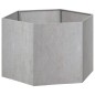 vidaXL Jardinera de acero corten oxidado 60x60x45 cm