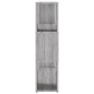 vidaXL Estantería/divisor de espacios gris Sonoma 100x24x94 cm vidaXL Estantería/divisor de espacios gris Sonoma 100x24x94 cm
