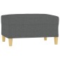 vidaXL Reposapiés de tela gris oscuro 70x55x41 cm vidaXL Reposapiés de tela gris oscuro 70x55x41 cm