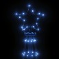 vidaXL Árbol de Navidad cónico 310 LED azul 100x300 cm vidaXL Árbol de Navidad cónico 310 LED azul 100x300 cm