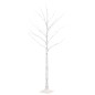 vidaXL Abedul artificial blanco con 72 LEDs blanco cálido 150 cm vidaXL Abedul artificial blanco con 72 LEDs blanco cálido 150 cm