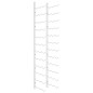 vidaXL Botellero de pared para 36 botellas hierro blanco vidaXL Botellero de pared para 36 botellas hierro blanco
