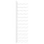 vidaXL Botellero de pared para 36 botellas hierro blanco vidaXL Botellero de pared para 36 botellas hierro blanco