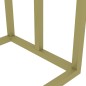 vidaXL Toallero de pie de hierro dorado 48x24x79 cm vidaXL Toallero de pie de hierro dorado 48x24x79 cm