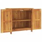 vidaXL Armario de jardín madera maciza de acacia 75x35x70 cm vidaXL Armario de jardín madera maciza de acacia 75x35x70 cm