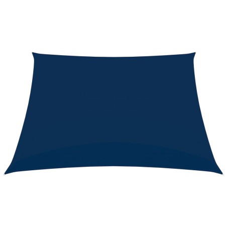 vidaXL Toldo de vela cuadrado tela Oxford azul 6x6 m