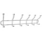 vidaXL Percheros de pared con 12 ganchos 2 unidades vidaXL Percheros de pared con 12 ganchos 2 unidades