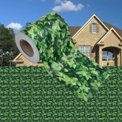 vidaXL Panel de valla de PVC verde 70x0,19 m 