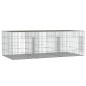vidaXL Jaula para conejos 3 paneles hierro galvanizado 163x79x54 cm vidaXL Jaula para conejos 3 paneles hierro galvanizado 163x79x54 cm