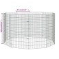 vidaXL Jaula para conejos 10 paneles hierro galvanizado 54x100 cm vidaXL Jaula para conejos 10 paneles hierro galvanizado 54x100 cm