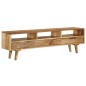 vidaXL Mueble para TV de madera de mango maciza 140x30x41 cm vidaXL Mueble para TV de madera de mango maciza 140x30x41 cm