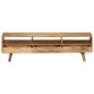 vidaXL Mueble para TV de madera de mango maciza 140x30x41 cm vidaXL Mueble para TV de madera de mango maciza 140x30x41 cm
