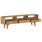 vidaXL Mueble para TV de madera de mango maciza 140x30x41 cm vidaXL Mueble para TV de madera de mango maciza 140x30x41 cm