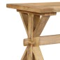 vidaXL Banco de recibidor madera maciza de mango 120x35x45 cm vidaXL Banco de recibidor madera maciza de mango 120x35x45 cm