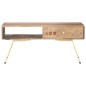 vidaXL Mesa de centro de madera maciza de sheesham 95x50x42 cm vidaXL Mesa de centro de madera maciza de sheesham 95x50x42 cm