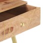 vidaXL Mesa de centro de madera maciza de sheesham 95x50x42 cm vidaXL Mesa de centro de madera maciza de sheesham 95x50x42 cm